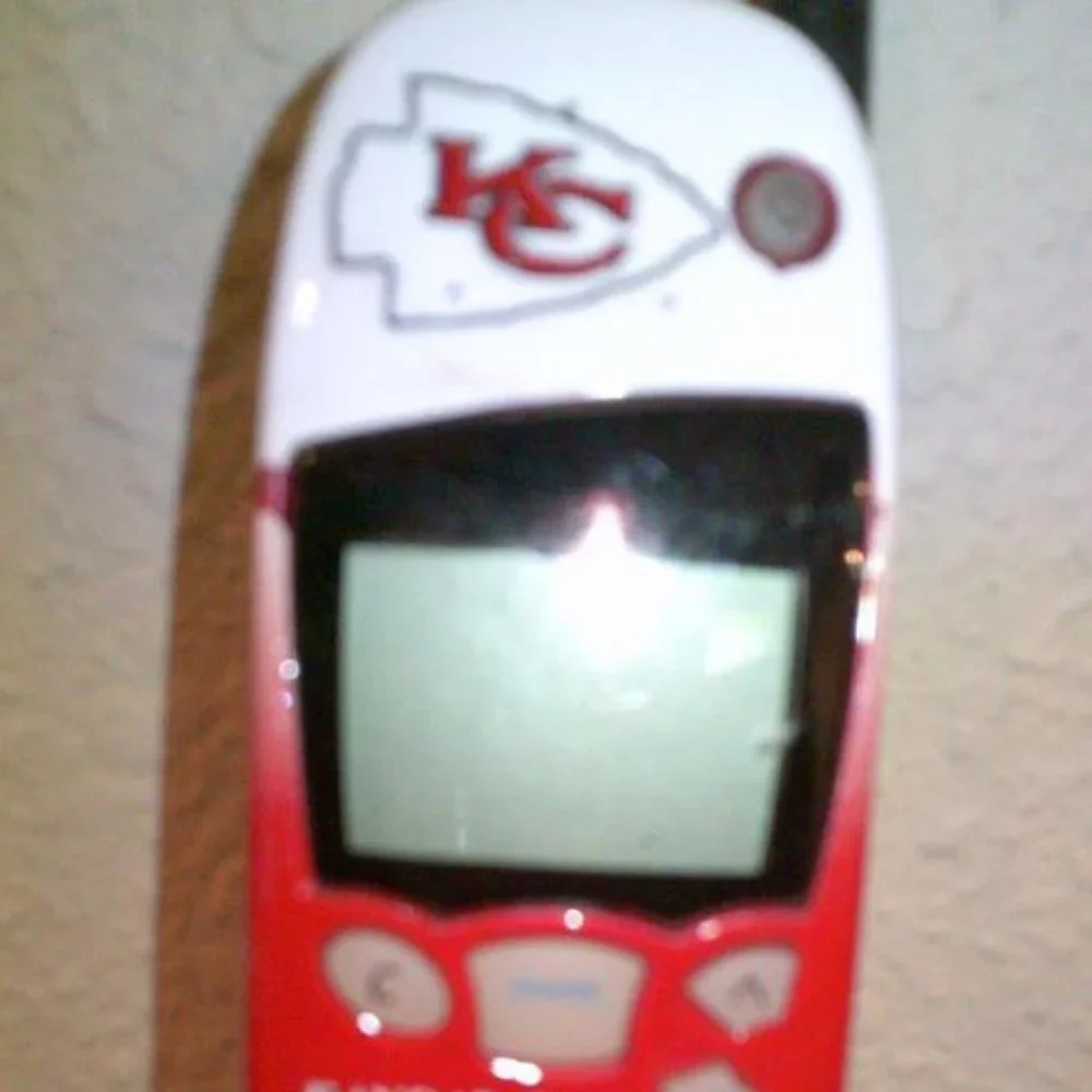 Vintage 1998 Kansas City Chiefs Nokia 5110